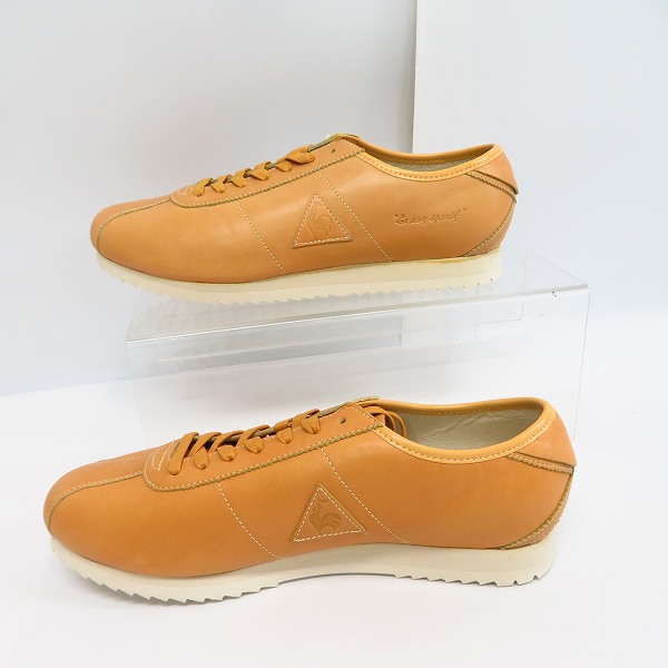 実際に弊社で買取させて頂いた【未使用】le coq sportif/ルコックスポルティフ MONTPELLIER JP/モンペリエJP カジュアル スニーカーQL1NJC16TA/27.5の画像 3枚目