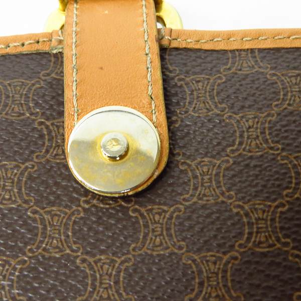 実際に弊社で買取させて頂いたCELINE/セリーヌ マカダム柄 ショルダー バッグの画像 6枚目