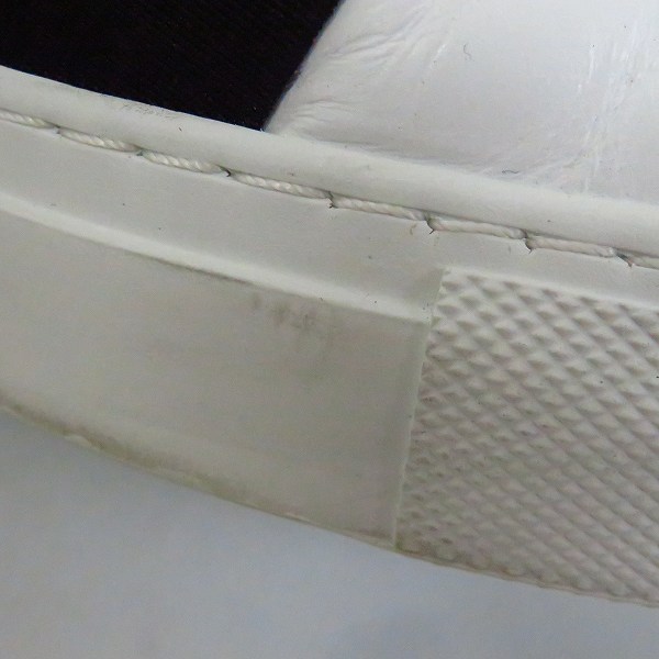 実際に弊社で買取させて頂いたGIVENCHY/ジバンシィ18AW ストラップ ロートップ スニーカー BM08337876/43の画像 6枚目