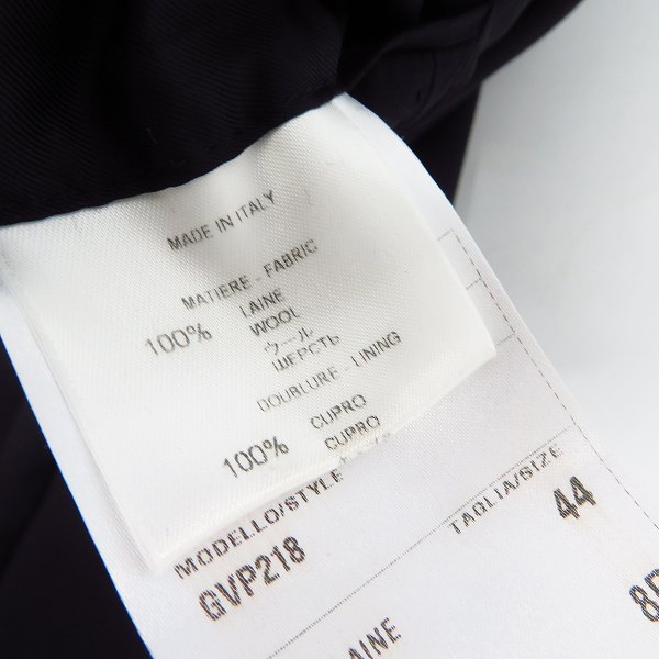 実際に弊社で買取させて頂いたGIVENCHY/ジバンシィ 2B テーラードジャケット ブラック 44の画像 3枚目