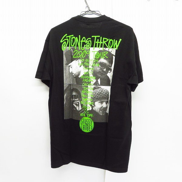 未使用】STUSSY/ステューシー STONES THROW RECORDS 2009 TOUR TEE