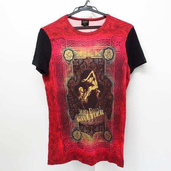 実際に弊社で買取させて頂いたJEAN PAUL GAULTIER HOMME/ジャンポールゴルチェオム タトゥーアーティストプリント 半袖 Tシャツ カットソー/48