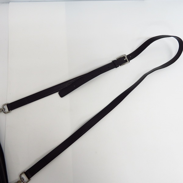 実際に弊社で買取させて頂いたJIMMY CHOO/ジミーチュウ スタースタッズ レザー切り替え クラッチ/ショルダーバッグの画像 5枚目