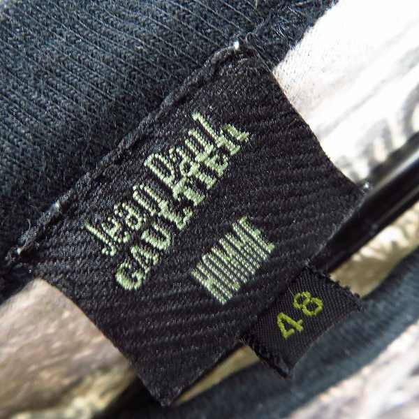 実際に弊社で買取させて頂いたJEAN PAUL GAULTIER HOMME/ジャンポールゴルチェオム ロゴ グラフィックプリント 半袖 Tシャツ カットソー 48の画像 2枚目