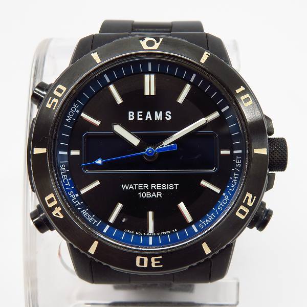 実際に弊社で買取させて頂いたBEAMS×CITIZEN/ビームス×シチズン アナログ腕時計 クロノグラフ GN-4-S【動作未確認】の画像 0枚目