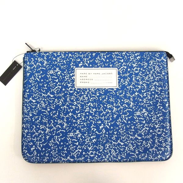 実際に弊社で買取させて頂いた【未使用】MARC BY MARC JACOBS/マークバイマークジェイコブス PC タブレットケース/クラッチバッグ M0003934