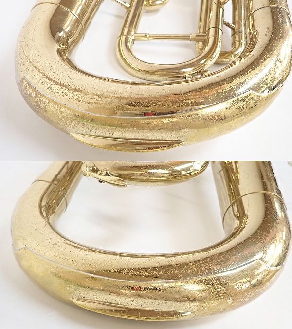 実際に弊社で買取させて頂いた★【ジャンク】Nikkan/ニッカン YEP-201/YEP201 ユーフォニアム ハードケース付の画像 4枚目