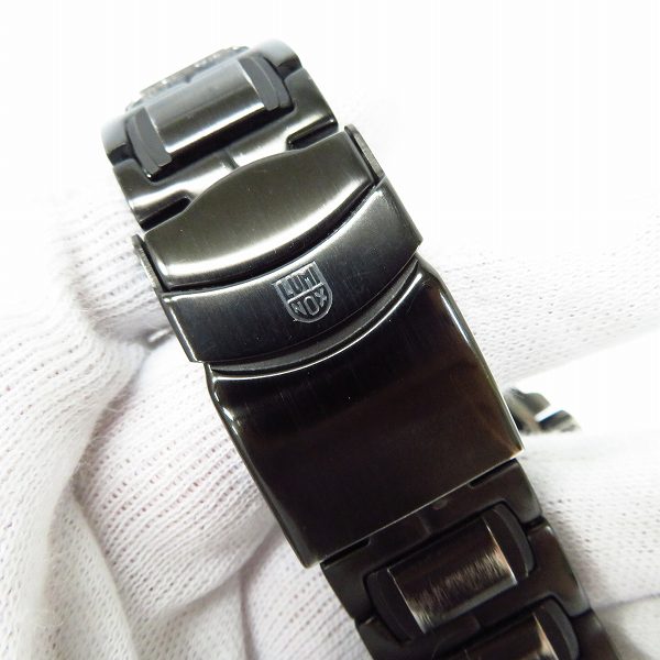 実際に弊社で買取させて頂いたLUMINOX/ルミノックス NIGHTHAWK/ナイトホーク F-117 ナイトホーク 腕時計 6400-200 【動作未確認】の画像 5枚目