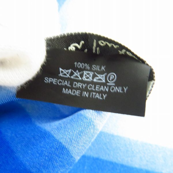 実際に弊社で買取させて頂いた【未使用】DRIES VAN NOTEN/ドリスヴァンノッテン Verner Panton FEEL シルクスカーフの画像 3枚目