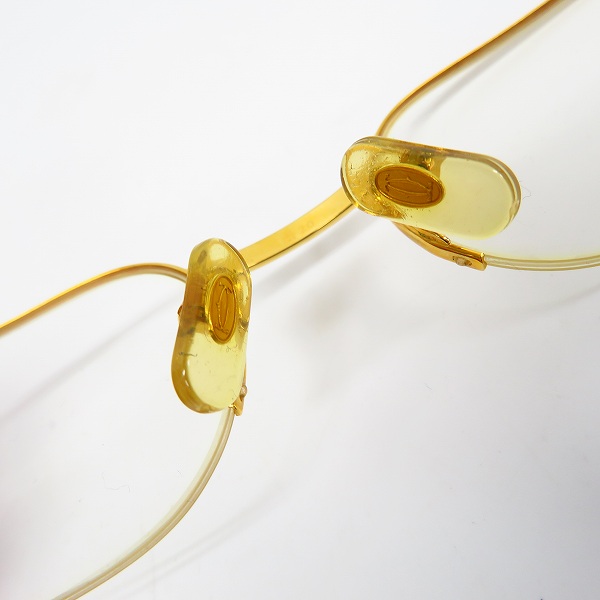 実際に弊社で買取させて頂いたCartier/カルティエ メガネ/眼鏡フレーム アイウェアの画像 3枚目