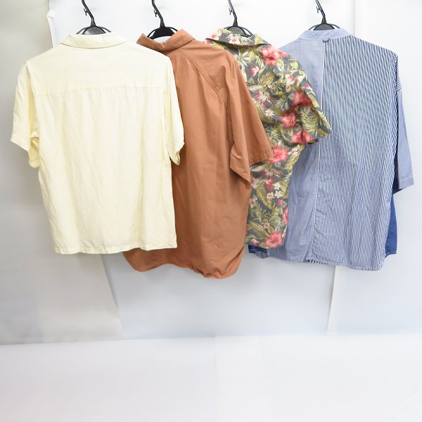 実際に弊社で買取させて頂いたCIAOPANIC/チャオパニック ノーカラー/プルオーバー他 半袖シャツ/S/M/4点セットの画像 1枚目