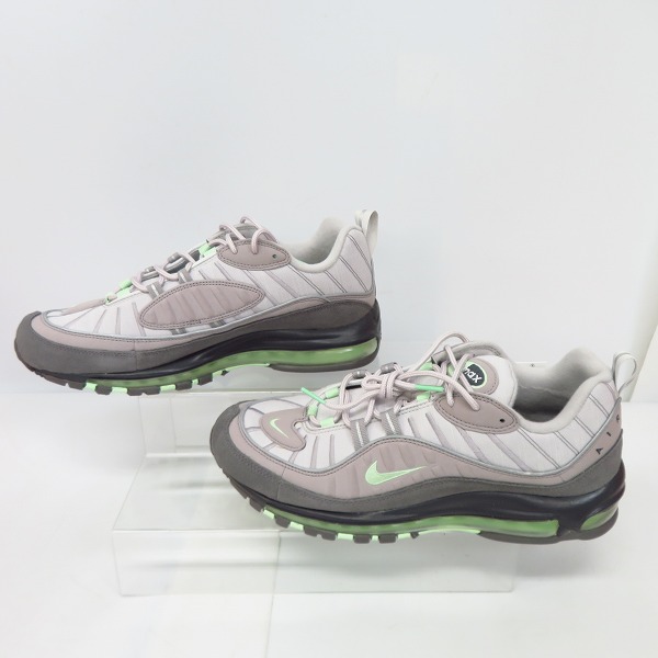 実際に弊社で買取させて頂いた【未使用】NIKE/ナイキ AIR MAX 98 VAST GREY/FRESH MINT-ATMOSPHERE GREY/エアマックス/640744-011/29 の画像 3枚目