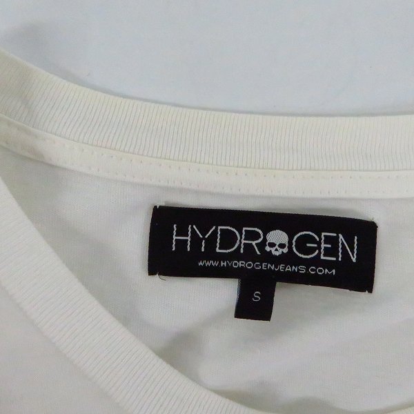 実際に弊社で買取させて頂いたHYDROGEN/ハイドロゲン ロゴ刺繍 ロングTシャツ/カットソー Sの画像 2枚目