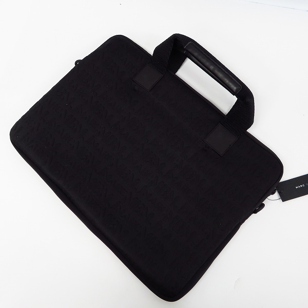 実際に弊社で買取させて頂いた【未使用】MARC BY MARC JACOBS/マークバイマークジェイコブス PCケース/ブリーフケース ブラック M0001052の画像 1枚目