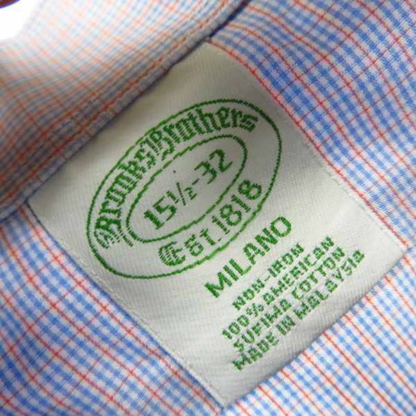 実際に弊社で買取させて頂いたBROOKS BROTHERS/ブルックスブラザーズ オックスフォードシャツ 15-1/2の画像 2枚目