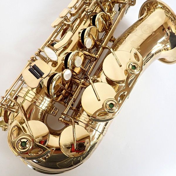 実際に弊社で買取させて頂いた★SELMER/セルマー アルトサックス SA80/Super Action 80 SERIE Ⅱ/シリーズ2 彫刻有り 54万台 ハードケース付の画像 6枚目