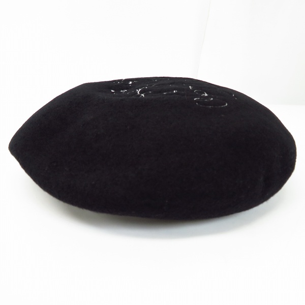 実際に弊社で買取させて頂いたCA4LA×SACHIKO MATSUSHITA&JUN KANEKO/カシラ×サチコマツシタ&ジュンカネコ ベレー帽/刺繍 ONE SIZEの画像 3枚目