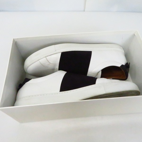 実際に弊社で買取させて頂いたGIVENCHY/ジバンシィ18AW ストラップ ロートップ スニーカー BM08337876/43の画像 8枚目