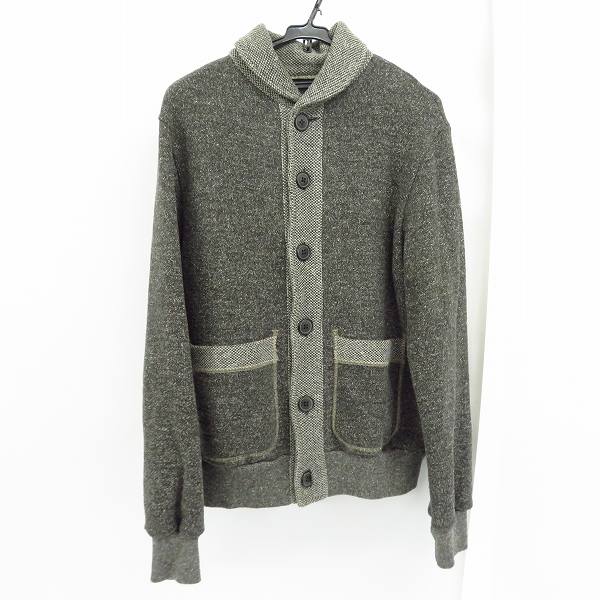 実際に弊社で買取させて頂いたHOLLYWOOD RANCH MARKET/ハリウッドランチマーケット H.R./ハリラン ショールカラー カーディガン 2