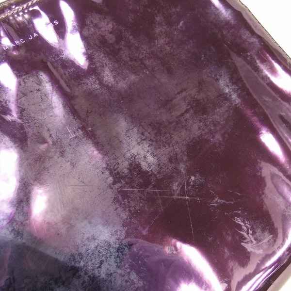 実際に弊社で買取させて頂いた【未使用】MARC BY MARC JACOBS/マークバイマークジェイコブス PC タブレットケース/クラッチバッグ エナメルの画像 3枚目