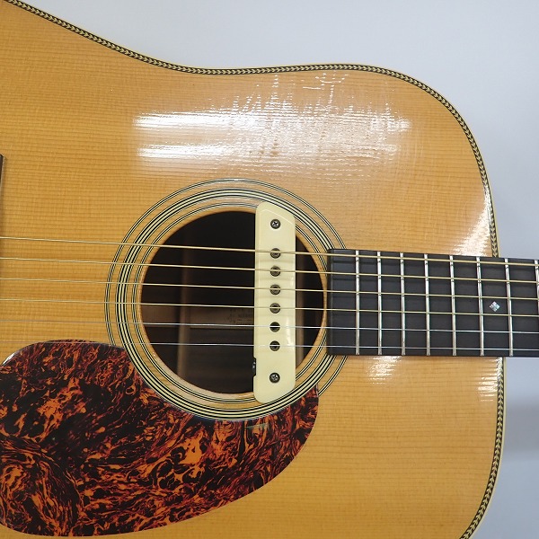 実際に弊社で買取させて頂いた★MARTIN/マーティン HD-28V アコースティックギター/アコギ エレアコ仕様 2010年製 ハードケース付の画像 6枚目