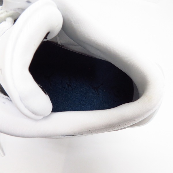 実際に弊社で買取させて頂いた【未使用】NIKE×FRAGMENT DESIGN/ナイキ×フラグメント AIR JORDAN 3 RETRO WHITE/BLACK-WHITE/DA3595-100/26.0の画像 4枚目