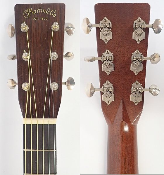 実際に弊社で買取させて頂いた★【難あり】MARTIN/マーティン HD-28V アコースティックギター/アコギ エレアコ仕様 2010年製 ハードケース付の画像 2枚目