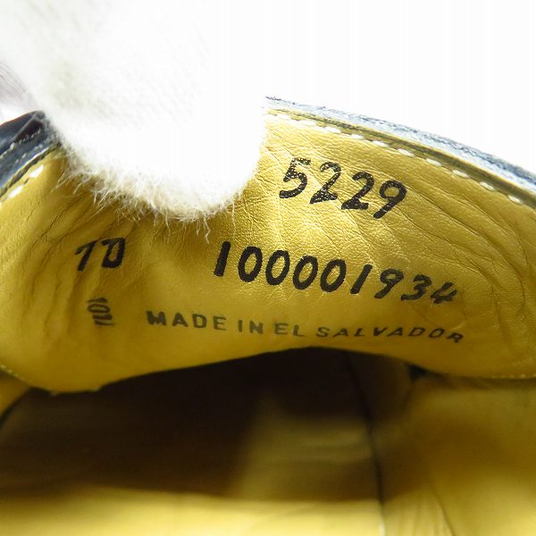 実際に弊社で買取させて頂いたBROOKS BROTHERS/ブルックスブラザーズ ヌバック クラシック プレーントゥ シューズ 7Dの画像 5枚目