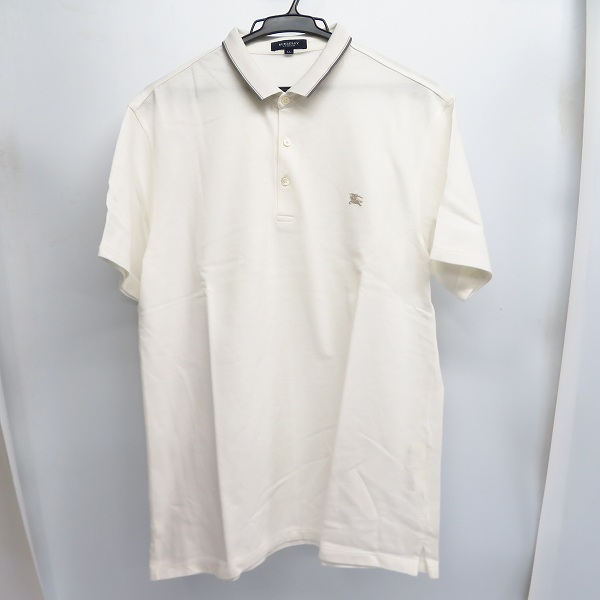 実際に弊社で買取させて頂いたBURBERRY LONDON/バーバリーロンドン ロゴ刺繍 ポロシャツ LL