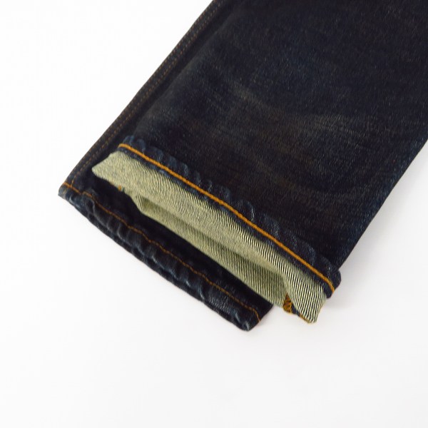 実際に弊社で買取させて頂いた【未使用】BACKLASH/バックラッシュ 13oz ストレート ストレッチデニムパンツ 1483-01/Mの画像 5枚目