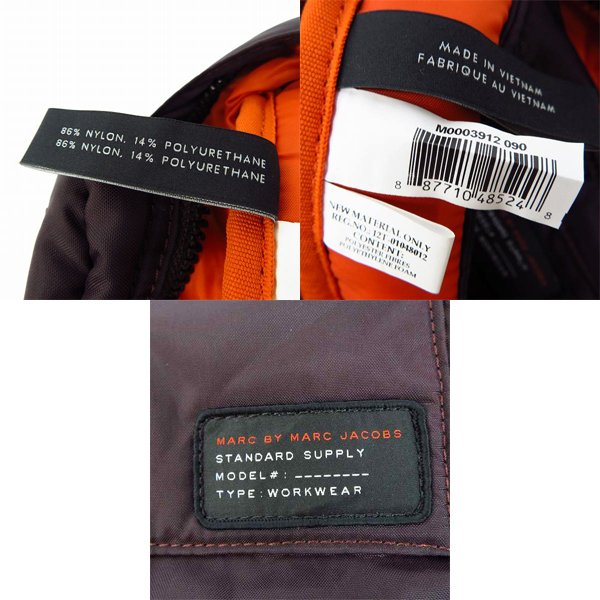 実際に弊社で買取させて頂いた【未使用】MARC BY MARC JACOBS/マークバイマークジェイコブス ウエストポーチ/ボディバッグ M003912の画像 4枚目