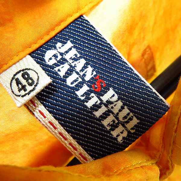 実際に弊社で買取させて頂いたJEAN PAUL GAULTIER/ジャンポールゴルチェ ボタニカルプリント 半袖シャツ 48の画像 2枚目