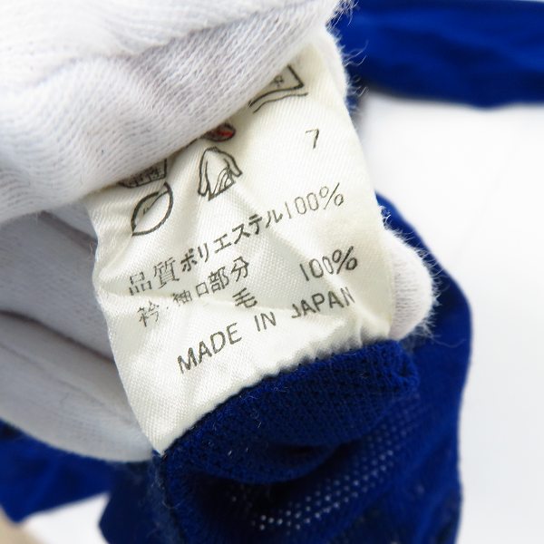 実際に弊社で買取させて頂いたJean Paul GAULTIER CLASSIQUE/ジャンポールゴルチェ ニット切替 カットソー ブルー/48の画像 4枚目