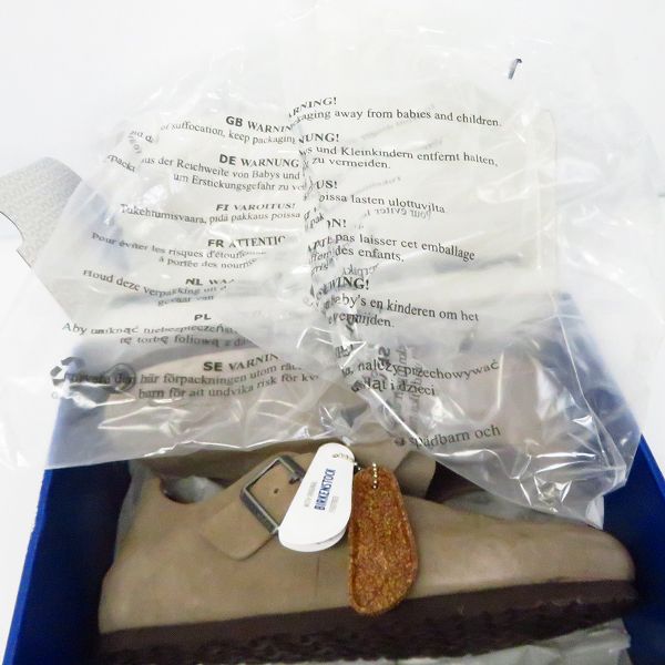 実際に弊社で買取させて頂いた【未使用】BIRKENSTOCK/ビルケンシュトック LONDON BS TAUPE ロンドン スウェード/27.0 の画像 7枚目