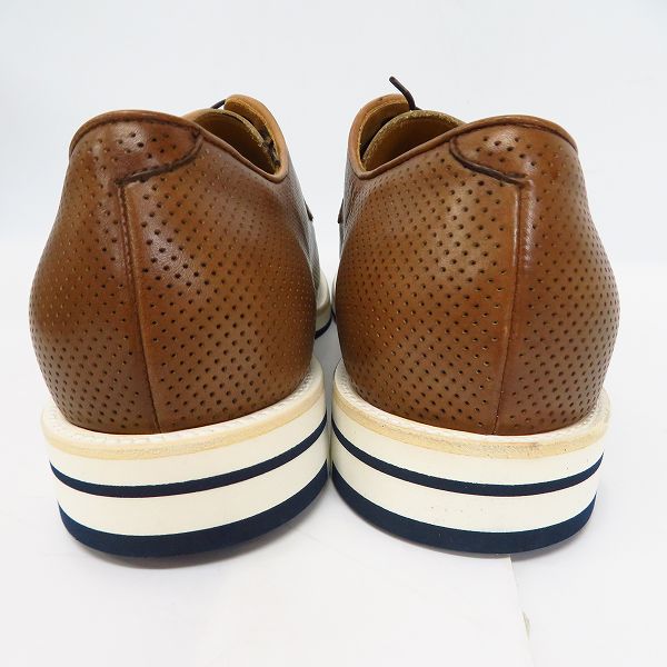 実際に弊社で買取させて頂いたGIORGIO ARMANI/ジョルジオアルマーニ パンチングレザーシューズ 8の画像 1枚目