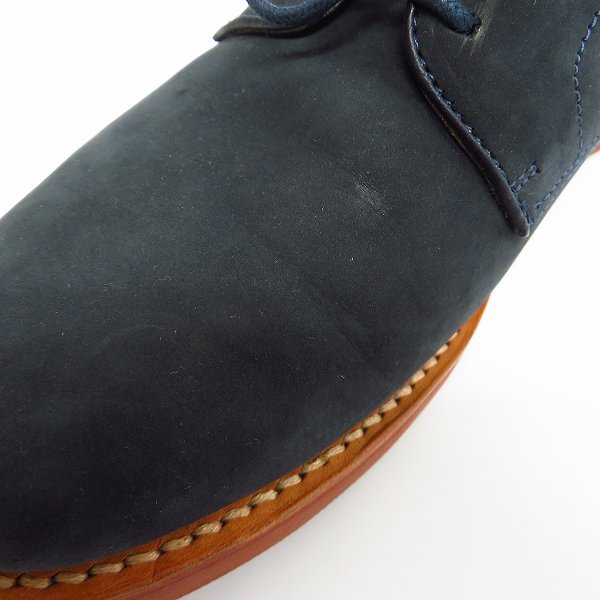 実際に弊社で買取させて頂いたBROOKS BROTHERS/ブルックスブラザーズ ヌバック クラシック プレーントゥ シューズ 7Dの画像 6枚目