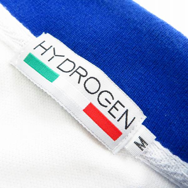 実際に弊社で買取させて頂いたHYDROGEN/ハイドロゲン スカルロゴワッペン 半袖ポロシャツ Mの画像 2枚目