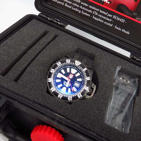 実際に弊社で買取させて頂いたLUMINOX/ルミノックス ディープダイブ 1501/1500シリーズ オートマチック 腕時計