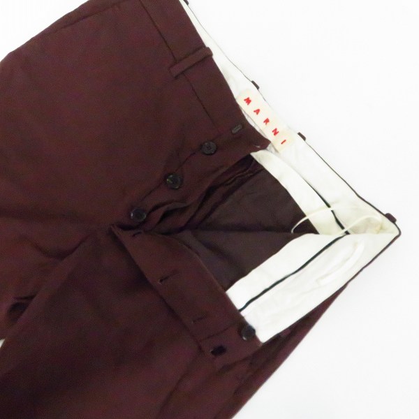 実際に弊社で買取させて頂いたMARNI/マルニ ロングパンツ Size：40の画像 2枚目