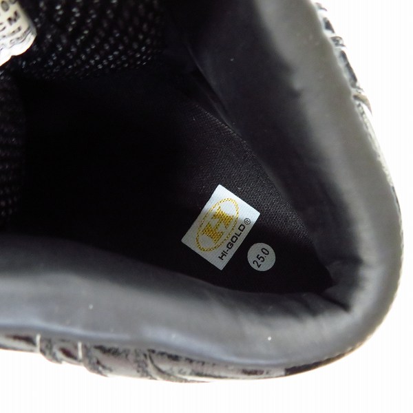 実際に弊社で買取させて頂いた【未使用】HI-GOLD/ハイゴールド 審判用 シューズ PU-AM100 25.0の画像 4枚目