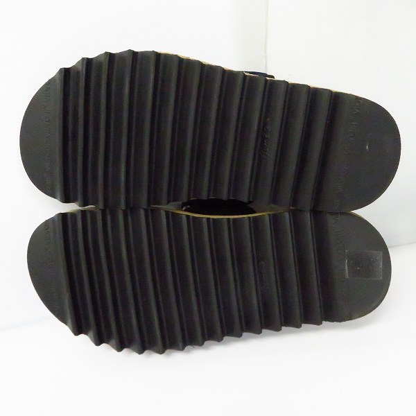 実際に弊社で買取させて頂いたDRIES VAN NOTEN/ドリスヴァンノッテン レザーサンダル MS25/862 QU111 BLACK900/41の画像 2枚目