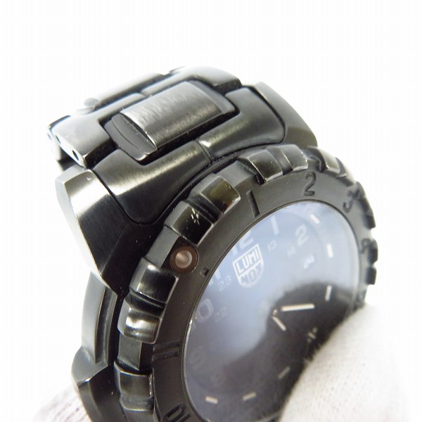 実際に弊社で買取させて頂いたLUMINOX/ルミノックス NIGHTHAWK/ナイトホーク F-117 ナイトホーク 腕時計 6400-200 【動作未確認】の画像 6枚目