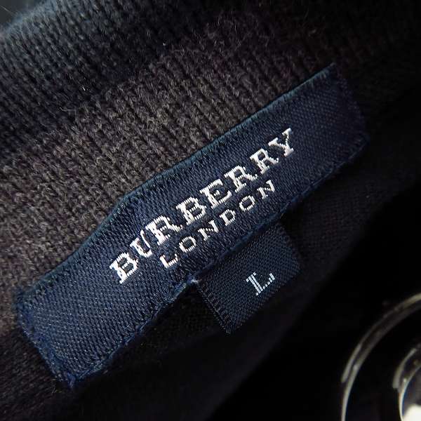 実際に弊社で買取させて頂いたBURBERRY LONDON/バーバリー ロンドン 半袖 ポロシャツ/Lの画像 2枚目