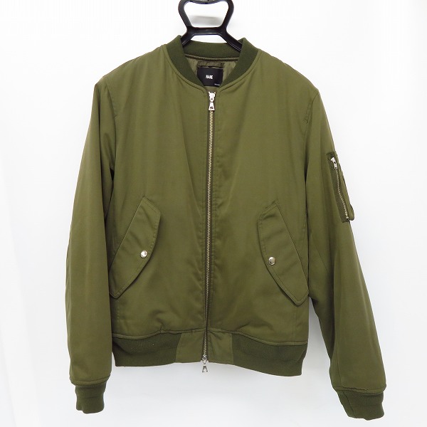 実際に弊社で買取させて頂いたHARE/ハレ ボンバージャケット/MA-1 カーキ M