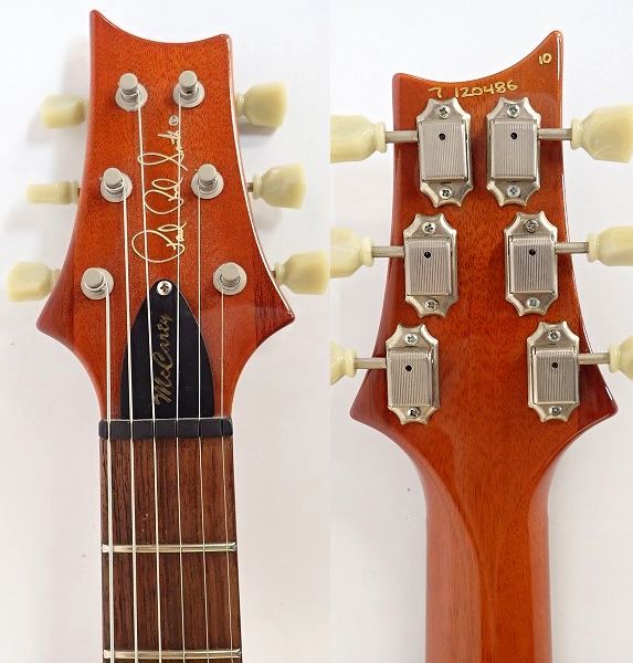 実際に弊社で買取させて頂いた★Paul Reed Smith/PRS/ポールリードスミス McCarty/マッカーティ 10top 2007年製 ハードケース付の画像 2枚目