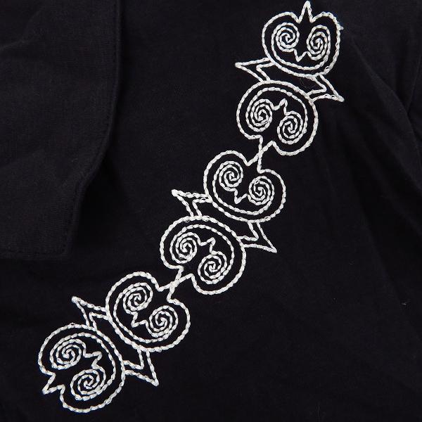 実際に弊社で買取させて頂いたJEAN PAUL GAULTIER/ジャンポールゴルチェ 刺繡ポロシャツ Mの画像 4枚目