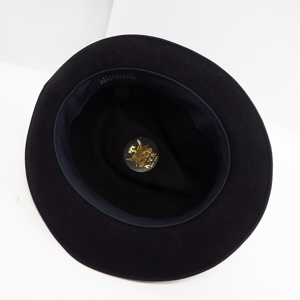 実際に弊社で買取させて頂いたCA4LA/カシラ KNOX NEWYORK ウール 中折ハット/帽子の画像 3枚目