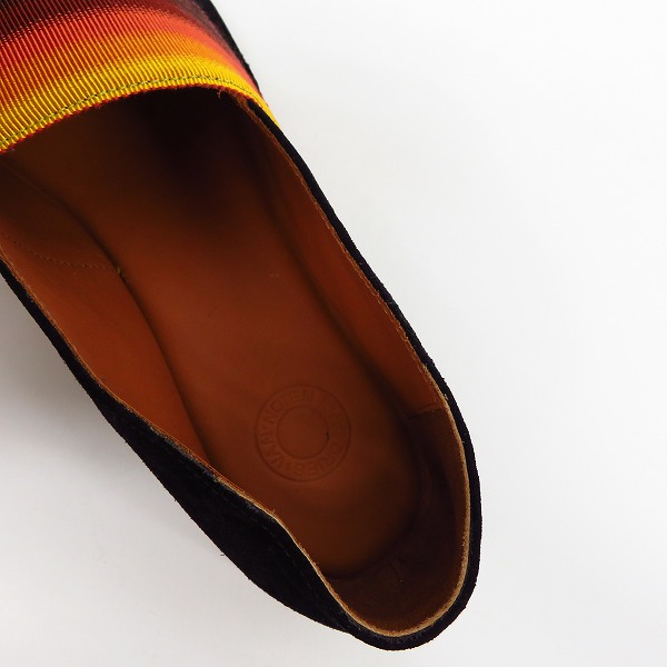 実際に弊社で買取させて頂いた【展示品】DRIES VAN NOTEN/ドリスヴァンノッテン スエード スリッポン MS25/874 QU114 BLACK900/41の画像 4枚目