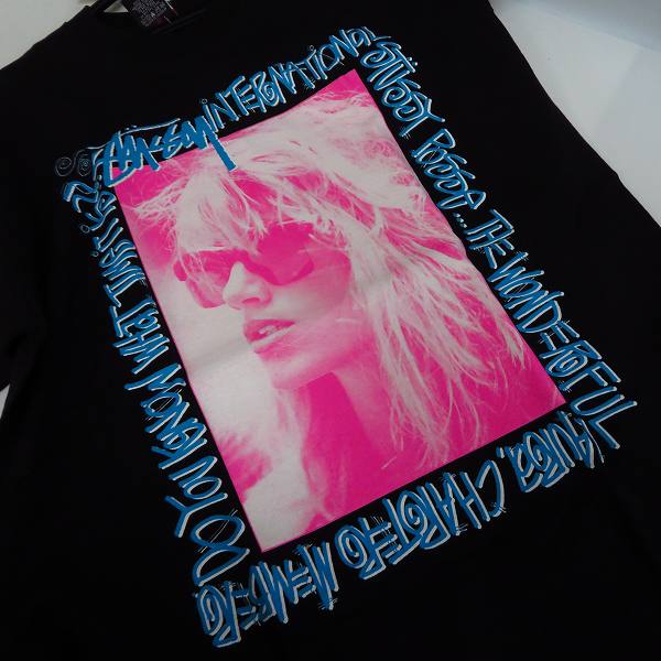 未使用】STUSSY/ステューシー Laura/ローラフォトプリント 半袖Tシャツ