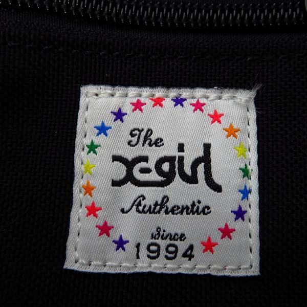 実際に弊社で買取させて頂いたManhattan Portage/マンハッタンポーテージ×X-girl/エックスガール カモフラージュ柄 ショルダーバッグの画像 4枚目